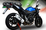 GPR Suzuki SV650 (2016 – ) Slip-on Exhaust "Albus Evo 4" (EU homologated) – Accessories in the 2WheelsHero Motorcycle Aftermarket Accessories and Parts Online Shop