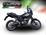 GPR Yamaha XT660Z Ténéré Dual Slip-on Exhaust "Furore Nero" (EU homologated) – Accessories in the 2WheelsHero Motorcycle Aftermarket Accessories and Parts Online Shop