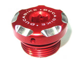 TOS01 - DUCABIKE Ducati Engine Oil Cap – Accessories in the 2WheelsHero Motorcycle Aftermarket Accessories and Parts Online Shop