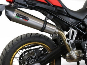 GPR BMW F850GS / Adventure Slip-on Exhaust "GP Evo 4 Titanium" (EU homologated) – Accessories in the 2WheelsHero Motorcycle Aftermarket Accessories and Parts Online Shop