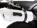 GPR Yamaha XG250 Tricker Full Exhaust System "Albus Ceramic" (EU homologated) – Accessories in the 2WheelsHero Motorcycle Aftermarket Accessories and Parts Online Shop