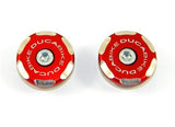 TTF05 - DUCABIKE Ducati Panigale V4 / Streetfighter Central Frame Plugs (bi-color) – Accessories in the 2WheelsHero Motorcycle Aftermarket Accessories and Parts Online Shop