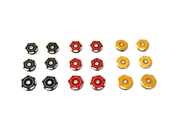 TTHM9502 - DUCABIKE Ducati Hypermotard 950 Frame Plugs (bi-color) – Accessories in the 2WheelsHero Motorcycle Aftermarket Accessories and Parts Online Shop