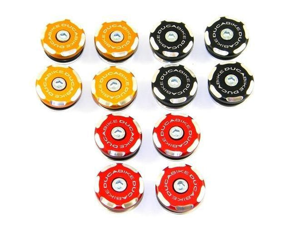 TTSC02 - DUCABIKE Ducati Sport 1000 / GT 1000 Frame Plugs (bi-color) – Accessories in the 2WheelsHero Motorcycle Aftermarket Accessories and Parts Online Shop