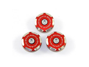 TTSCRA04 - DUCABIKE Ducati Scrambler 1100 Rear Frame Plugs (bi-color) – Accessories in the 2WheelsHero Motorcycle Aftermarket Accessories and Parts Online Shop