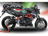 GPR Aprilia Shiver 900 Dual Slip-on Exhaust "Furore Nero" – Accessories in the 2WheelsHero Motorcycle Aftermarket Accessories and Parts Online Shop