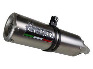 GPR Ducati Monster 821 Slip-on Exhaust "M3 Titanium Natural" (EU homologated) – Accessories in the 2WheelsHero Motorcycle Aftermarket Accessories and Parts Online Shop