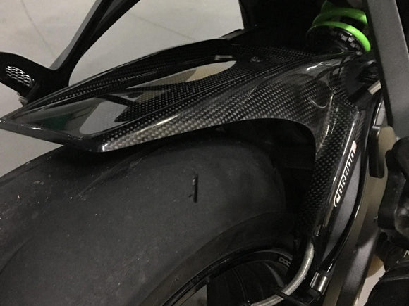 CARBON2RACE Kawasaki ZX-10R (2011+) Carbon Rear Hugger (extended) – Accessories in the 2WheelsHero Motorcycle Aftermarket Accessories and Parts Online Shop