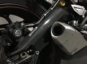 CARBON2RACE Triumph Daytona 675/R (13/17) Carbon Swingarm Covers – Accessories in the 2WheelsHero Motorcycle Aftermarket Accessories and Parts Online Shop