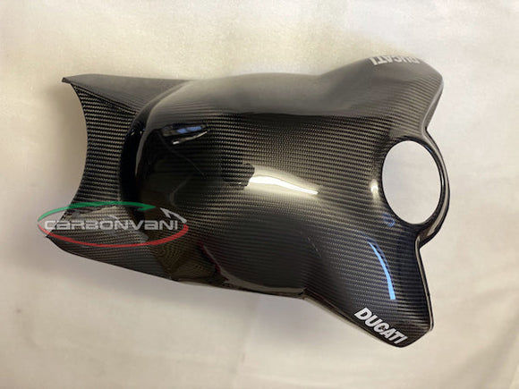 CARBONVANI Ducati Streetfighter V4 (2020+) Carbon Fuel Tank Cover – Accessories in the 2WheelsHero Motorcycle Aftermarket Accessories and Parts Online Shop