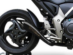 HP CORSE Honda CB1000R Slip-on Exhaust "Hydroform Black Single" (low position) – Accessories in the 2WheelsHero Motorcycle Aftermarket Accessories and Parts Online Shop