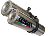 GPR Ducati Superbike 1098/1198 Dual Slip-on Exhaust "M3 Inox" (EU homologated) – Accessories in the 2WheelsHero Motorcycle Aftermarket Accessories and Parts Online Shop