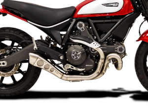 HP CORSE Ducati Scrambler 800 (2015+) Slip-on Exhaust "Hydroform Satin" (EU homologated) – Accessories in the 2WheelsHero Motorcycle Aftermarket Accessories and Parts Online Shop