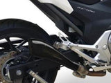 HP CORSE Honda NC700 / NC750 Slip-on Exhaust "Hydroform Black" (racing only) – Accessories in the 2WheelsHero Motorcycle Aftermarket Accessories and Parts Online Shop