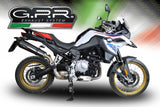 GPR BMW F850GS / Adventure Slip-on Exhaust "GP Evo 4 Poppy" (EU homologated) – Accessories in the 2WheelsHero Motorcycle Aftermarket Accessories and Parts Online Shop