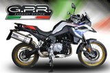 GPR BMW F850GS / Adventure Slip-on Exhaust "Sonic Inox" (EU homologated) – Accessories in the 2WheelsHero Motorcycle Aftermarket Accessories and Parts Online Shop