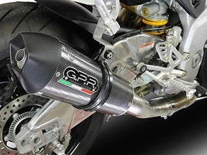 GPR Aprilia Tuono V4 1100 (15/16) Slip-on Exhaust "GPE Anniversary Poppy" – Accessories in the 2WheelsHero Motorcycle Aftermarket Accessories and Parts Online Shop