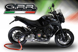 GPR Yamaha MT-09 (17/20) Full Exhaust System "M3 Inox" (EU homologated) – Accessories in the 2WheelsHero Motorcycle Aftermarket Accessories and Parts Online Shop