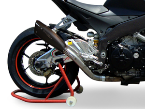 HP CORSE Aprilia Tuono V4 (11/14) Slip-on Exhaust "Evoxtreme 310 Black" (EU homologated) – Accessories in the 2WheelsHero Motorcycle Aftermarket Accessories and Parts Online Shop