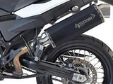 HP CORSE BMW F800GS Slip-on Exhaust "4-Track Black" (EU homologated) – Accessories in the 2WheelsHero Motorcycle Aftermarket Accessories and Parts Online Shop