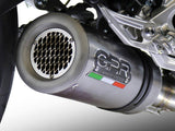 GPR Ducati Hypermotard 821 Slip-on Exhaust "M3 Titanium Natural" (EU homologated) – Accessories in the 2WheelsHero Motorcycle Aftermarket Accessories and Parts Online Shop