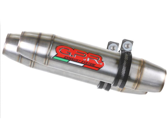 GPR Ducati Monster S4R Testastretta Dual Slip-on Exhaust 